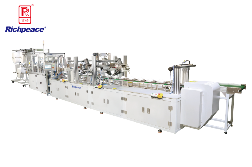富怡全自动罩杯口罩生产线（钉头带）
