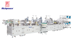 富怡全自动折叠口罩启停型生产线 （焊头带）