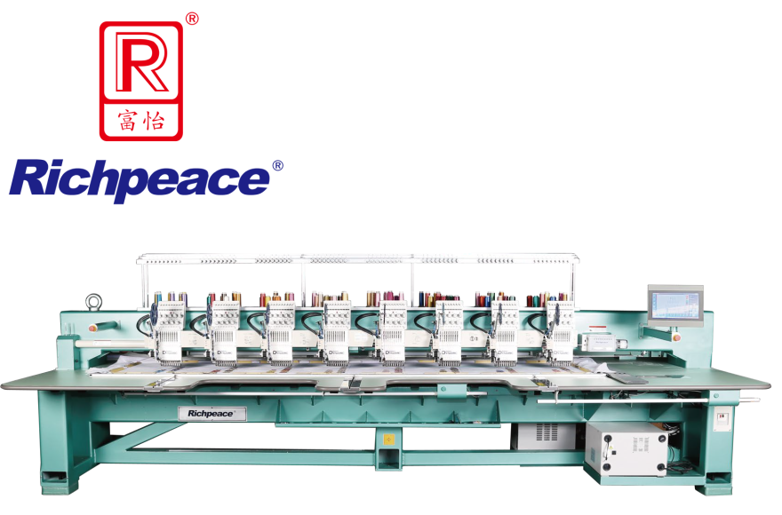 8头绣花机系列（根据头距可选4色/6色/9色/12色/15色）