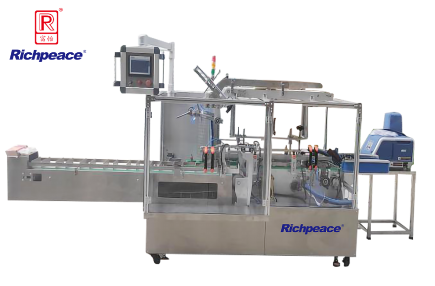 富怡口罩自动纸盒包装机